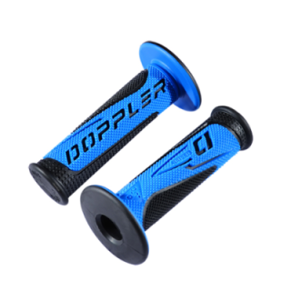 REVETEMENT/POIGNEE DOPPLER GRIP RADICAL NOIR/BLEU(PR)