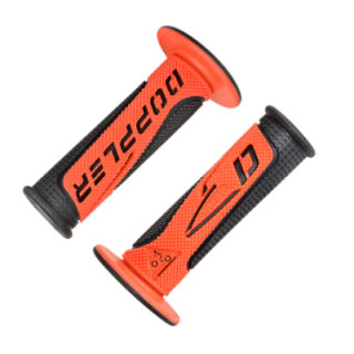 REVETEMENT/POIGNEE DOPPLER GRIP RADICAL NOIR/ROUGE(PR)