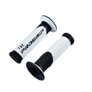 REVETEMENT/POIGNEE PROGRIP 732 BLANC/NOIR (PR) DOUBLE DENSITE 122MM