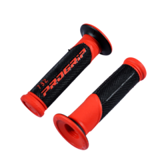 REVETEMENT/POIGNEE PROGRIP 732 NOIR/ROUGE (PR) DOUBLE DENSITE 122MM