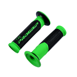 REVETEMENT/POIGNEE PROGRIP 732 NOIR/VERT (PR) DOUBLE DENSITE 122MM