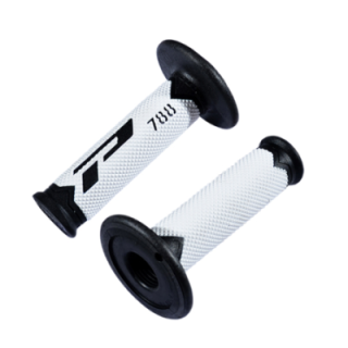 REVETEMENT/POIGNEE PROGRIP 788 BLANC/NOIR (PR) TRIPLE DENSITE 115MM