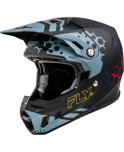 Casque FLY RACING Formula CC Tektonic - noir mat/Slate