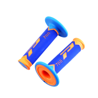 REVETEMENT/POIGNEE PROGRIP 788 BLEU/ORANGE FLUO/BLEU TURQUOISE (PR) TRIPLE DENSITE 115MM