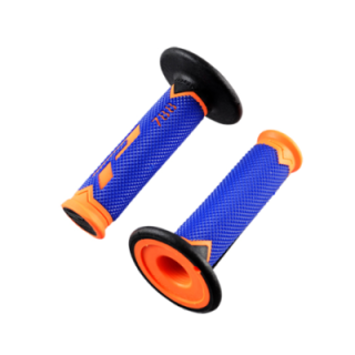 REVETEMENT/POIGNEE PROGRIP 788 BLEU/ORANGE FLUO/NOIR (PR) TRIPLE DENSITE 115MM