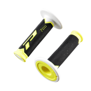 REVETEMENT/POIGNEE PROGRIP 788 NOIR/JAUNE FLUO/BLANC (PR) TRIPLE DENSITE