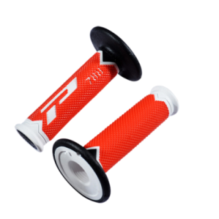 REVETEMENT/POIGNEE PROGRIP 788 ROUGE/BLANC/NOIR (PR) TRIPLE DENSITE 115MM