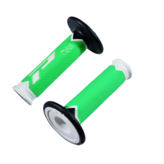 REVETEMENT/POIGNEE PROGRIP 788 VERT/BLANC/NOIR (PR) TRIPLE DENSITE 115MM