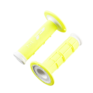 REVETEMENT/POIGNEE PROGRIP 791 JAUNE FLUO/BLANC (PR) DOUBLE DENSITE 115MM
