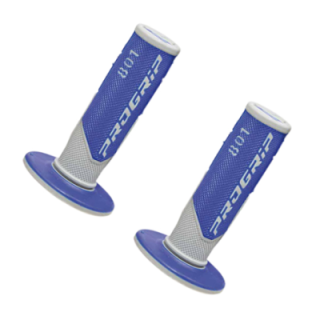 REVETEMENT/POIGNEE PROGRIP 801 GRIS/BLEU (PR) DOUBLE DENSITE 115MM