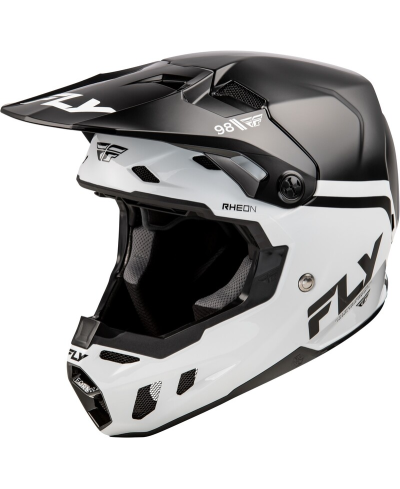 Casque FLY RACING Formula CC Objective - noir/blanc