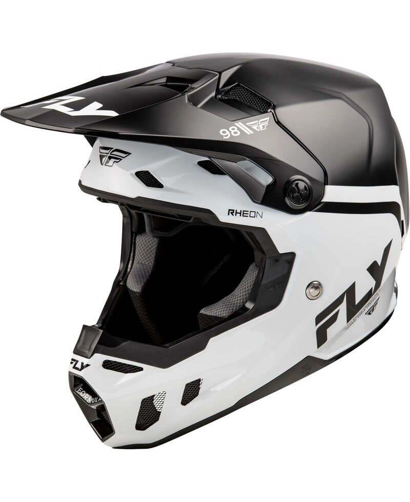 Casque FLY RACING Formula CC Objective - noir/blanc