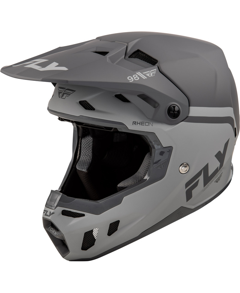 Casque FLY RACING Formula CC Objective - noir mat/gris