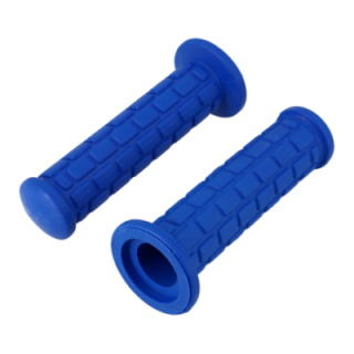 REVETEMENT/POIGNEE SCOOTER/CYCLO ASPECT CROSS BLEU 130MM (PR)