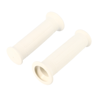 REVETEMENT/POIGNEE SCOOTER/CYCLO BLANC 120MM (PR)