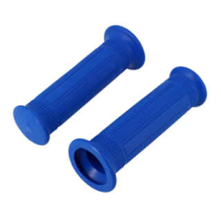 REVETEMENT/POIGNEE SCOOTER/CYCLO BLEU 120MM (PR)