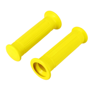 REVETEMENT/POIGNEE SCOOTER/CYCLO JAUNE 120MM (PR)