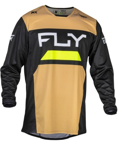 Maillot FLY RACING Kinetic Reload - kaki/noir/Hi-Vis