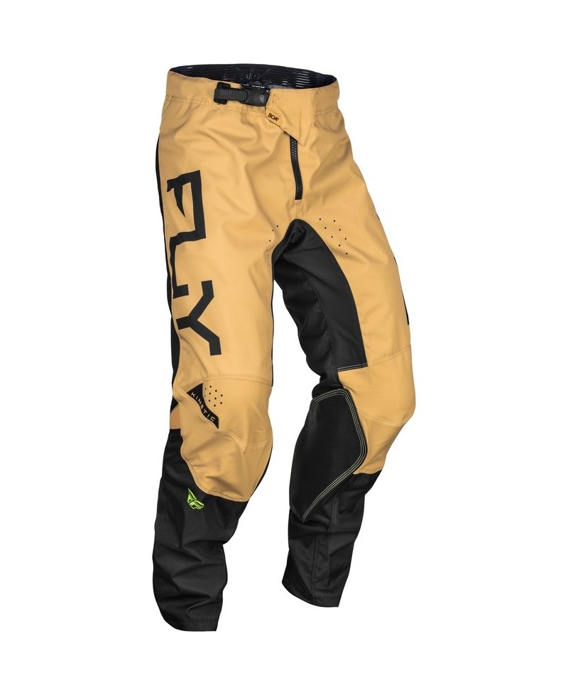Pantalon FLY RACING Kinetic Reload - khaki/noir/jaune fluo