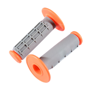 REVETEMENT/POIGNEE TUN'R CROSS BI COULEUR GRIS/ORANGE (PR)