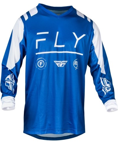 Maillot FLY RACING F-16 - True Blue/blanc
