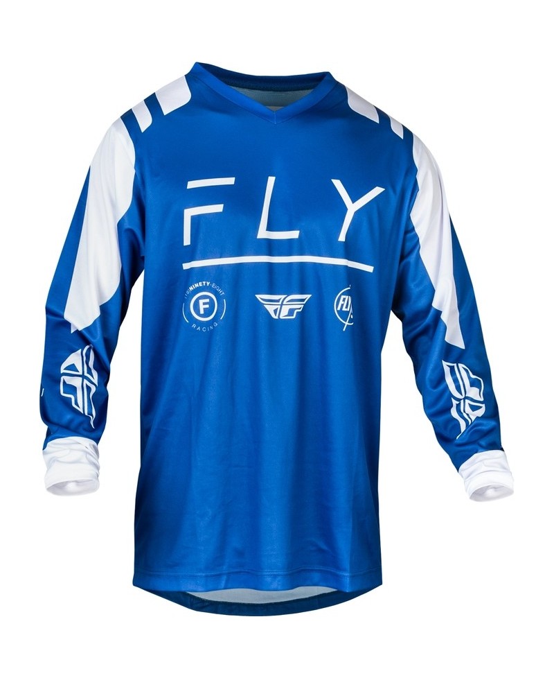 Maillot FLY RACING F-16 - True Blue/blanc
