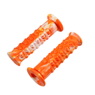 REVETEMENT/POIGNEE TUN'R SKULL ORANGE/BLANC (PR)