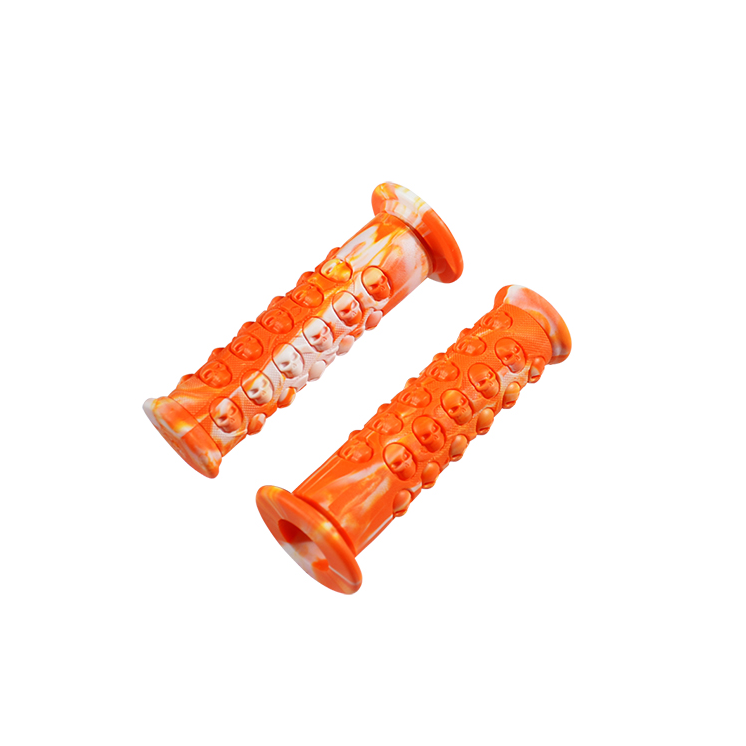 REVETEMENT/POIGNEE TUN'R SKULL ORANGE/BLANC (PR)