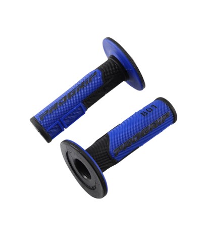 REVETEMENT/POIGNEE PROGRIP 801 NOIR/BLEU (PR) DOUBLE DENSITE 115MM