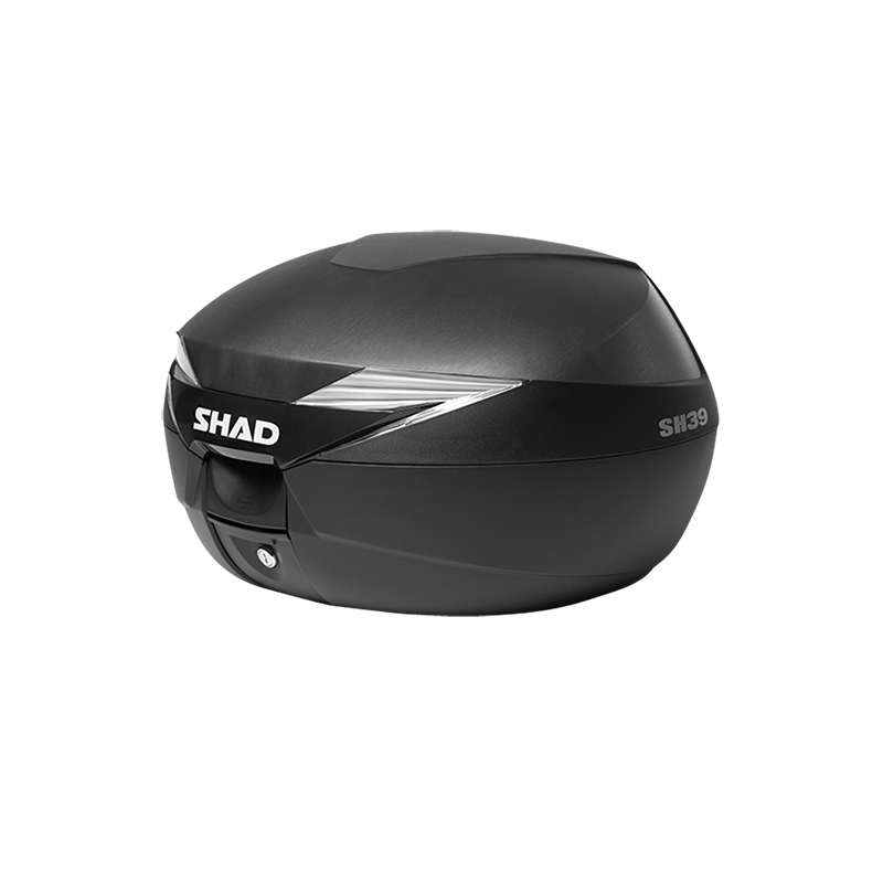 TOP CASE SHAD 39L NOIR (CAPACITE 2 CASQUES - JET+INTEGRAL)