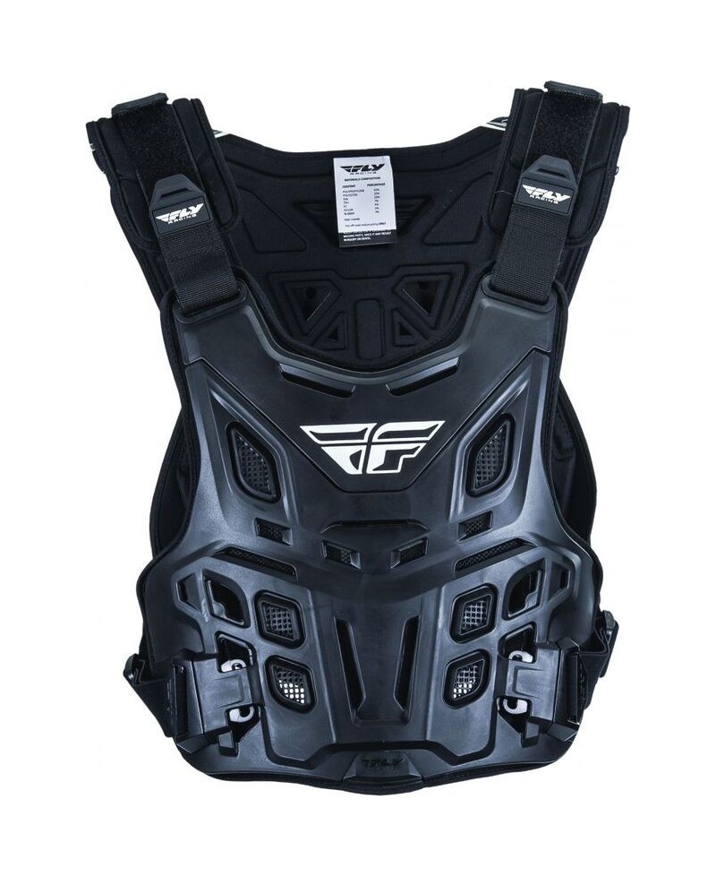 Plastron FLY RACING Revel Roost Race CE noir