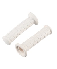 REVETEMENT/POIGNEE SCOOTER/CYCLO ASPECT CROSS BLANC 130MM (PR)