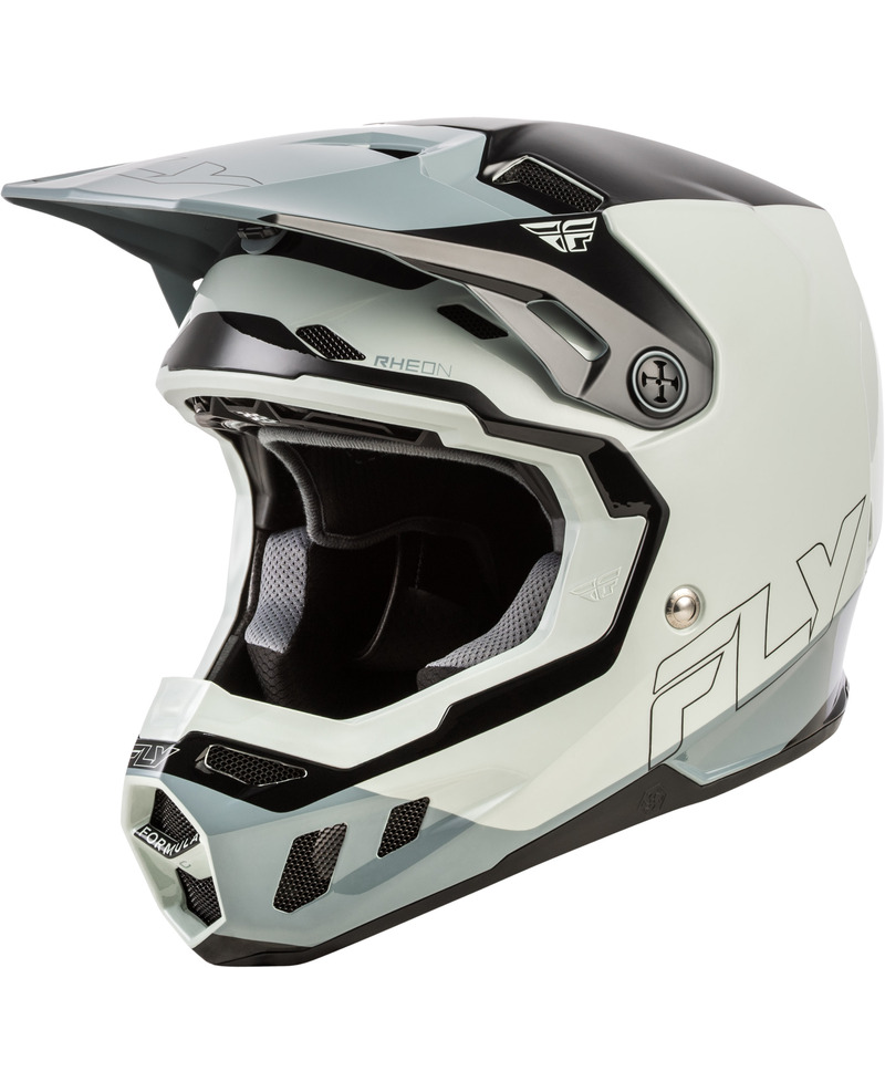 Casque FLY RACING Formula CC Glide - gris/noir