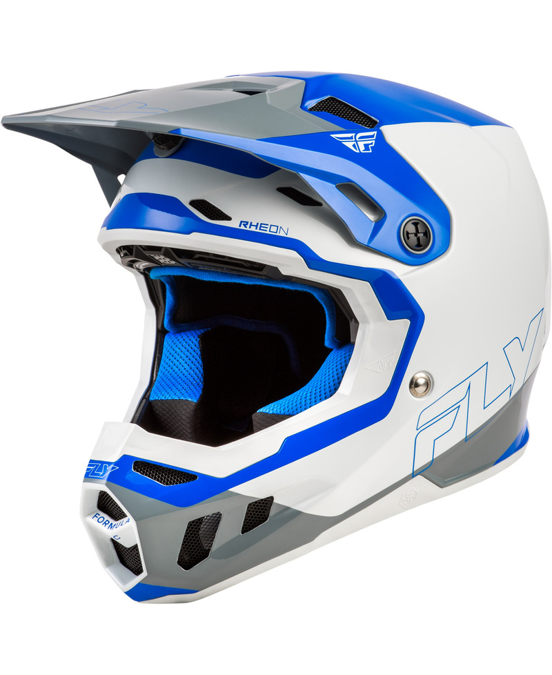 Casque FLY RACING Formula CC Glide - bleu/gris