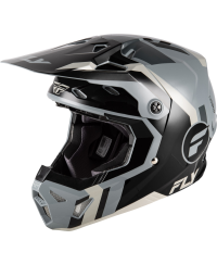 Casque FLY RACING Formula CP Seal - noir/gris
