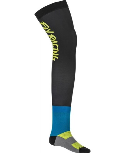 Chaussettes hautes FLY RACING pour genouillères - bleu