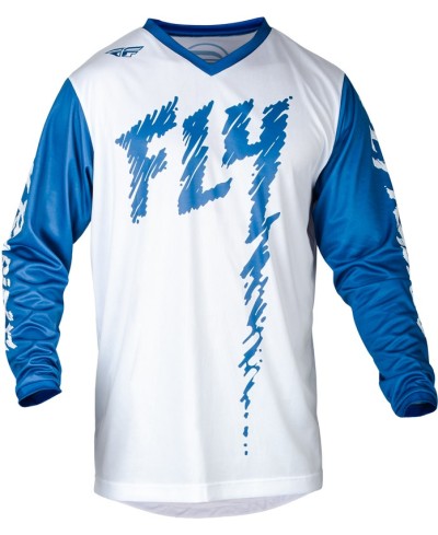Maillot enfant FLY RACING F-16 - True Blue/blanc