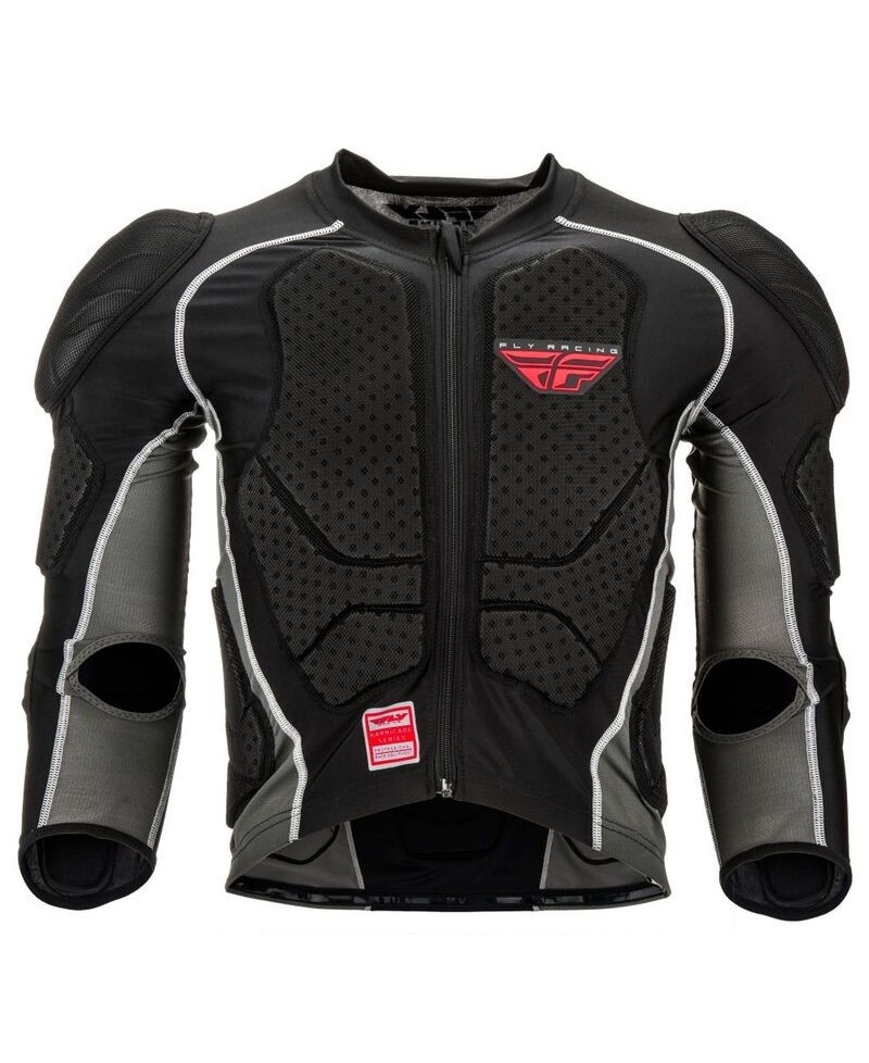 Gilet de protection manches longues FLY RACING Barricade noir enfant