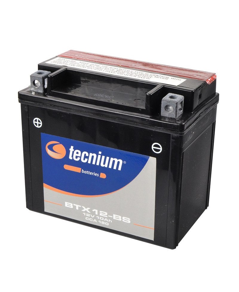 Batterie TECNIUM sans entretien avec pack acide - BTX12-BS