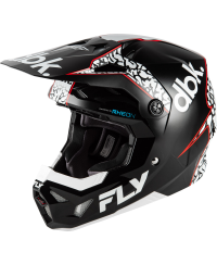 Casque FLY RACING Formula CP Special Edition DBK - noir/blanc/rouge