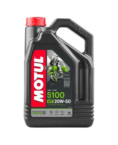 MOTUL - Huile 4T 5100 20W50 4 Litres