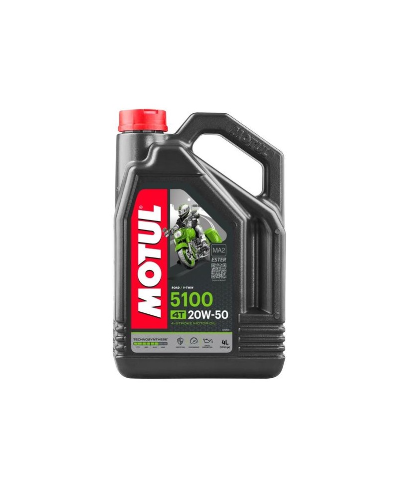 MOTUL - Huile 4T 5100 20W50 4 Litres
