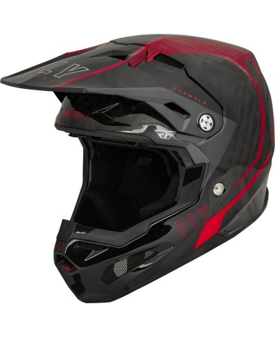 Casque FLY RACING Formula Carbon Tracer - Red/Black