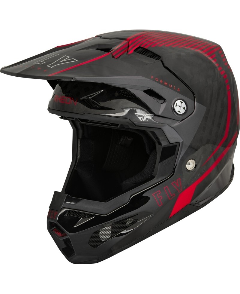 Casque FLY RACING Formula Carbon Tracer - Red/Black