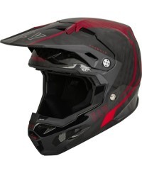 Casque FLY RACING Formula Carbon Tracer - Red/Black