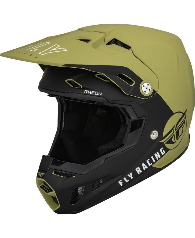 Casque FLY RACING Formula CC Centrum Vert Olive Mat/Noir S
