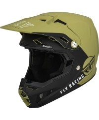 Casque FLY RACING Formula CC Centrum Vert Olive Mat/Noir S