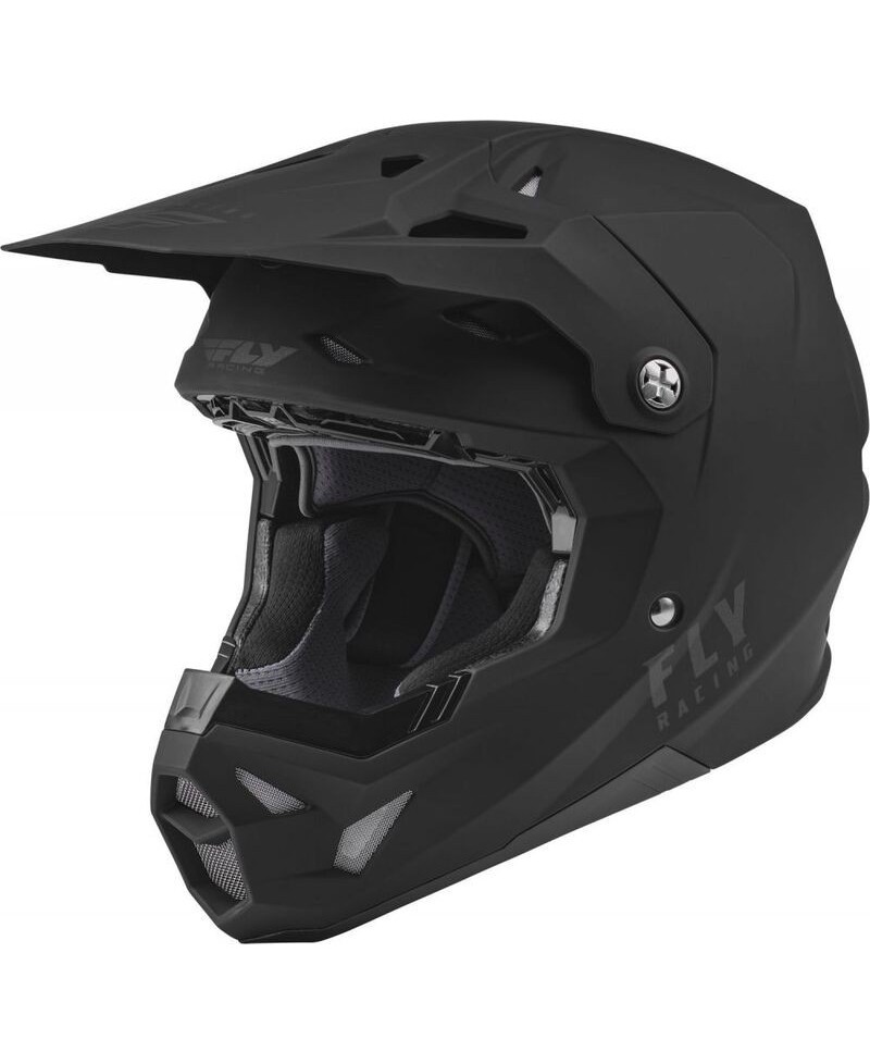 Casque FLY RACING Formula CP Solid Noir Mat S