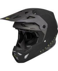 Casque FLY RACING Formula CP Slant Noir/Gris/Jaune Fluo XL