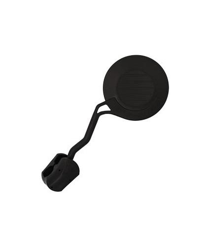 RETRO UNIVERSEL/ENDURO PLASTIQUE NOIR (GAUCHE) - RABATTABLE/REPLIABLE - HOMOLOGUE CE